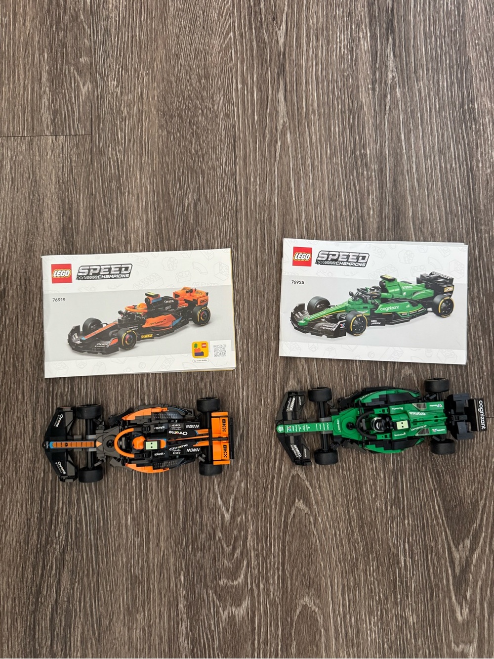 NEW! Lego Speed Champions F1 Racecars Set of 2